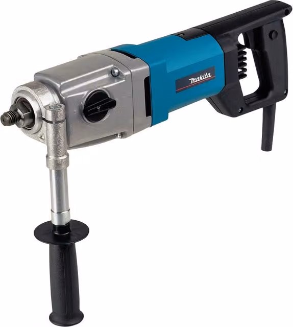 Carotatrice Makita DBM130 blu per punte a corona diamantate a secco con diametro massimo di 132 mm