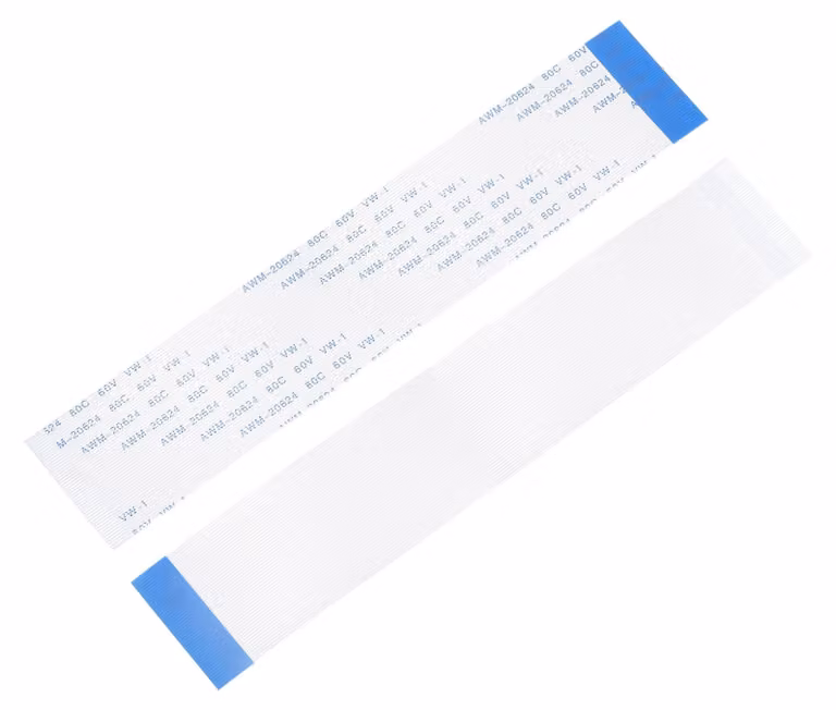 Cavi piatti flessibili, con 50 poli, passo di 0,5 mm, lunghezza 200 mm, confezione da 20 pezzi