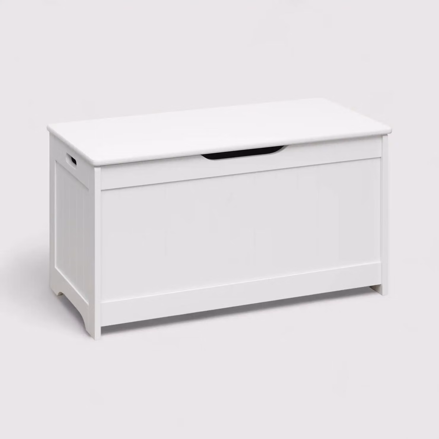 Zenzero - Baule portagiochi bianco per cameretta