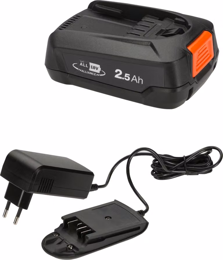 Gardena starter kit P4A PBA 18V/45 2,5Ah + AL 1810 CV