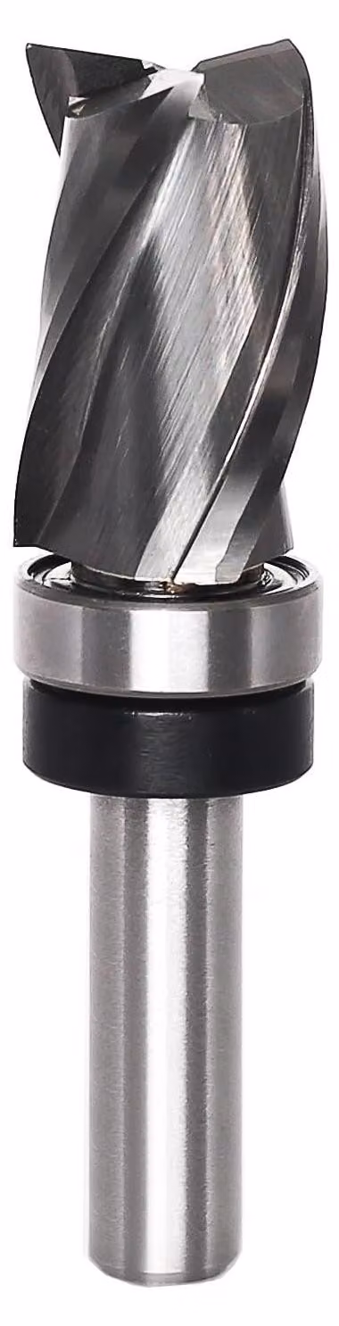 Fresatrice a spirale da 8 mm con albero e 3 taglienti, adatta per frese a mano