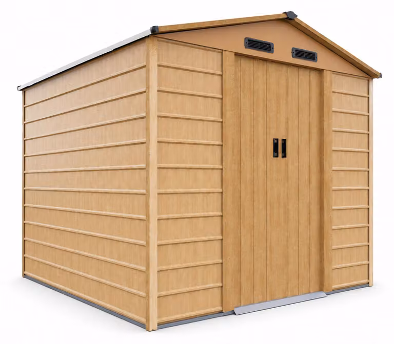 Aga Casetta da giardino 278x215x238 cm Marrone