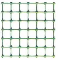 Rete elettrosaldata Cavatorta Esaplax in acciaio zincato e plastificata verde con maglia 12x12 mm