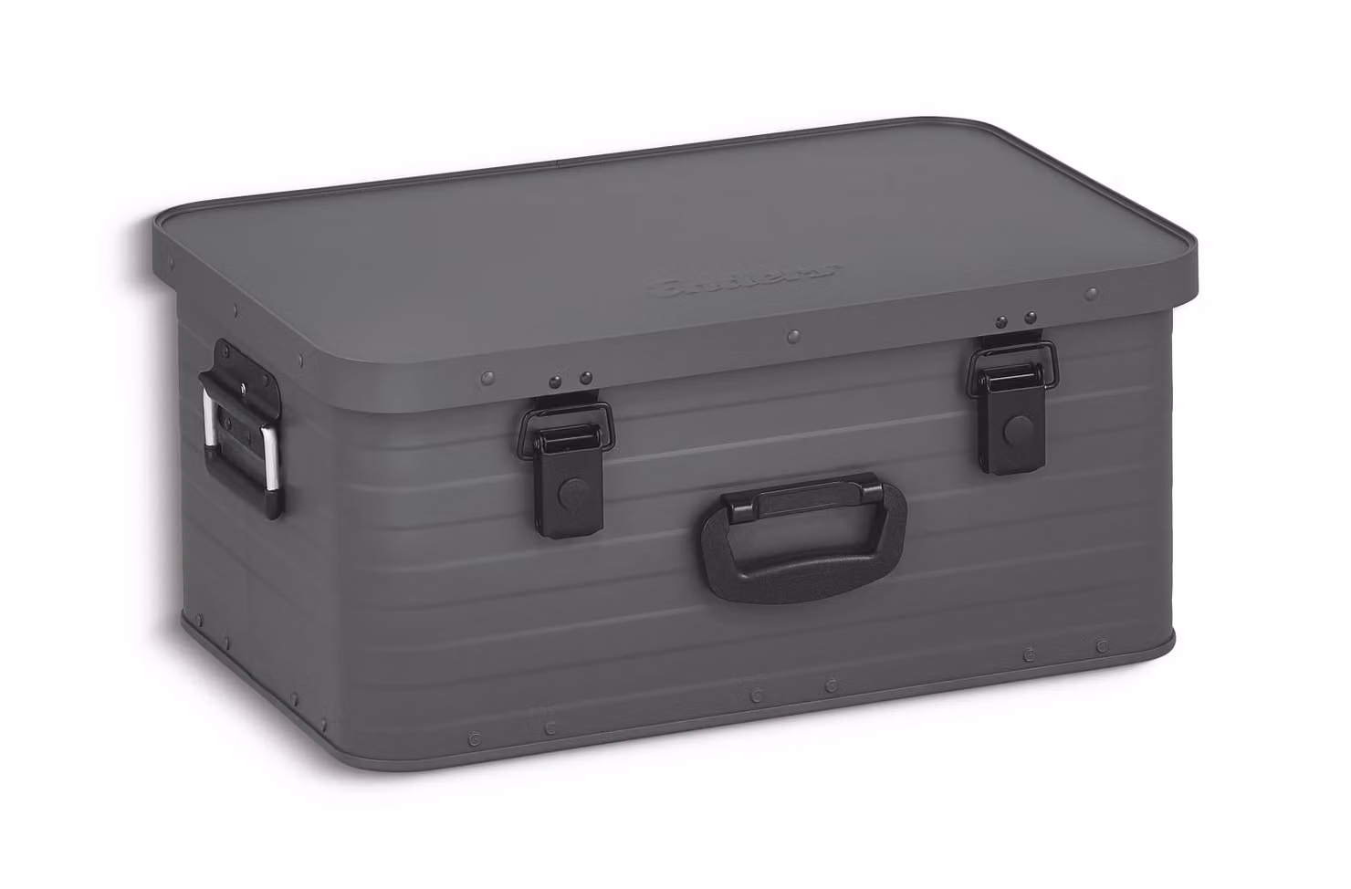 Enders Toronto Alubox 63 litri grigio Cassetta di trasporto Cassetta di alluminio Cassetta di stoccaggio Cassetta da campeggio