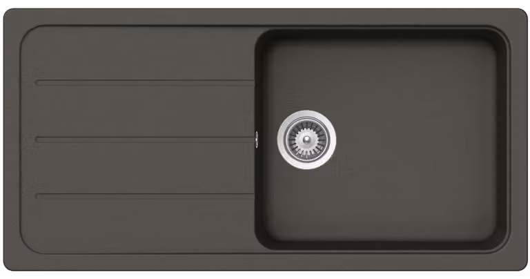 Lavello da incasso Schock Fomhaus D-100L A Asphalt - Lavello da appoggio