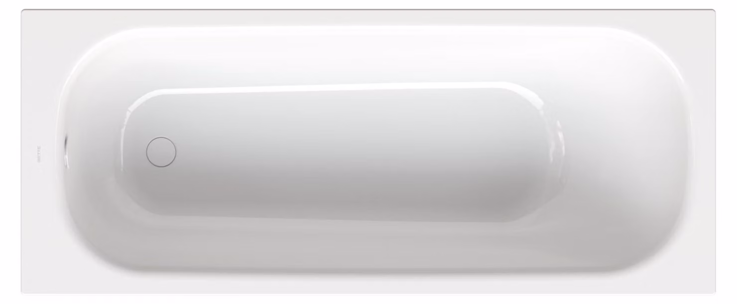 BetteClassic Baignoires rectangulaires, installation, 1 place, combinaison bain-douche, 1700x700x450mm, 3108-000AS, 3108-000AS