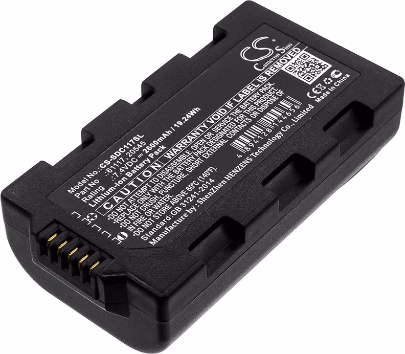 TECHTEK Batteria compatibile con [Sokkia] Juniper Mesa Field, Topcon Tesla sostituisce 20545, per 61117