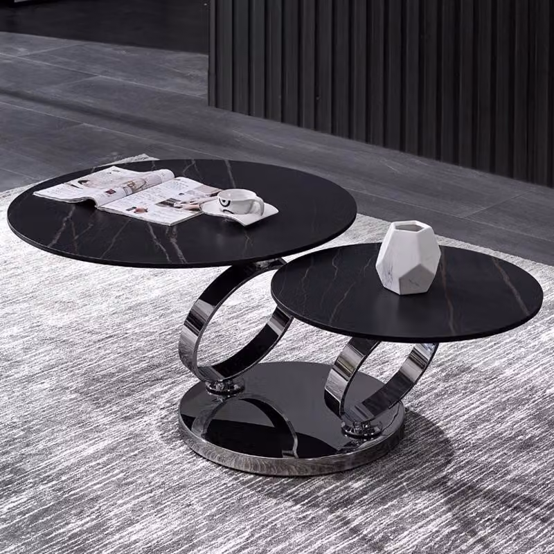Couchtisch Luxus Design Couch Tisch Kaffee Beistell Tische Wohnzimmer Rund Sofa