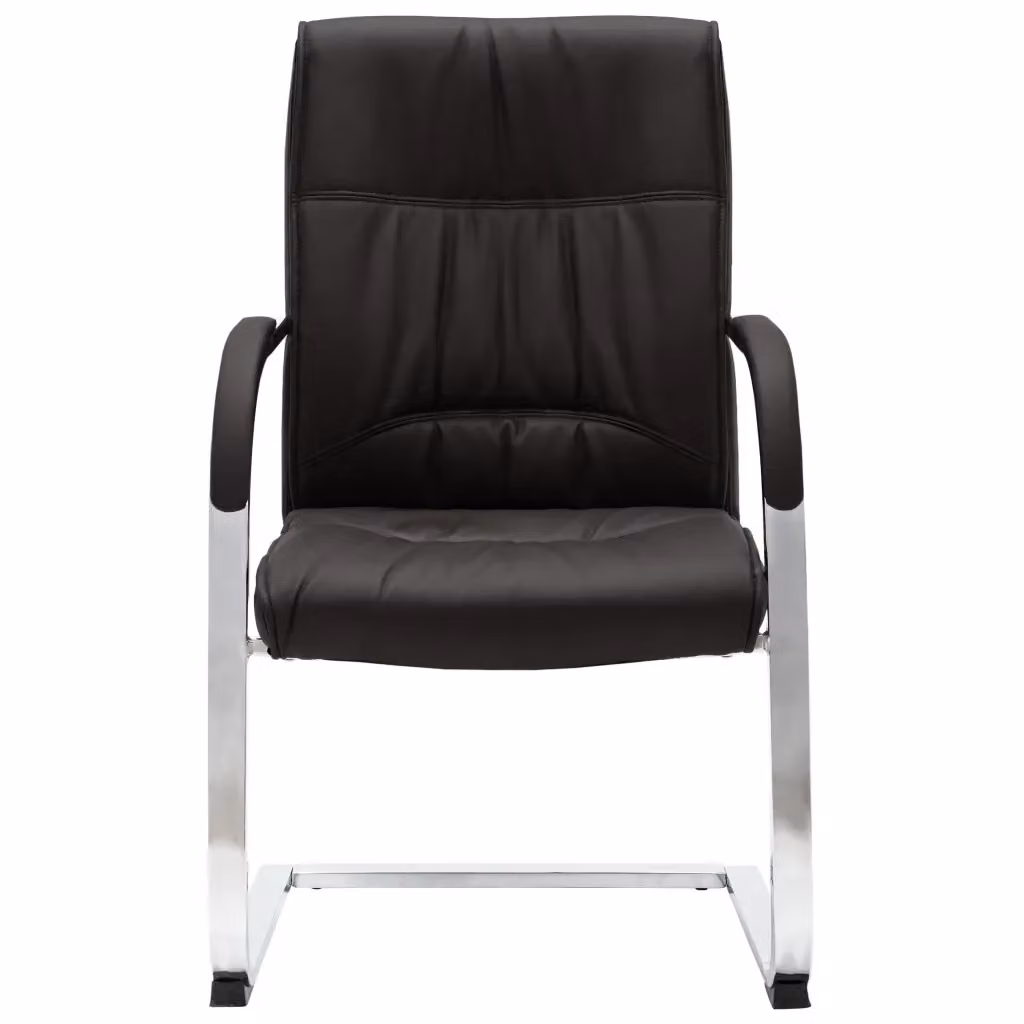Sedia da Gaming e Ufficio a Sbalzo DESIGN IN in Similpelle Nera con Braccioli – 2
