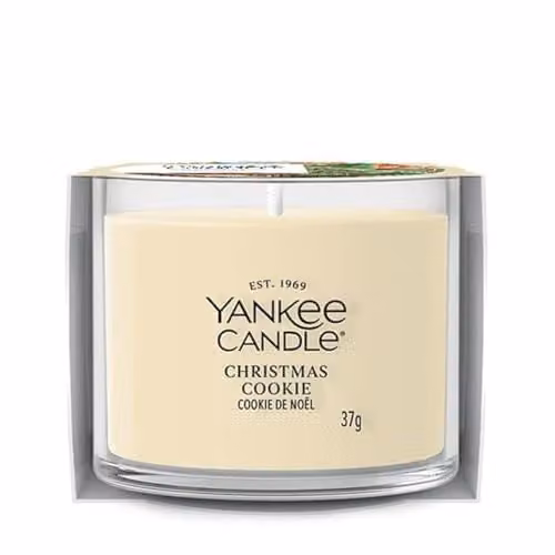 Yankee Candle Candela votiva riempita di biscotti natalizi