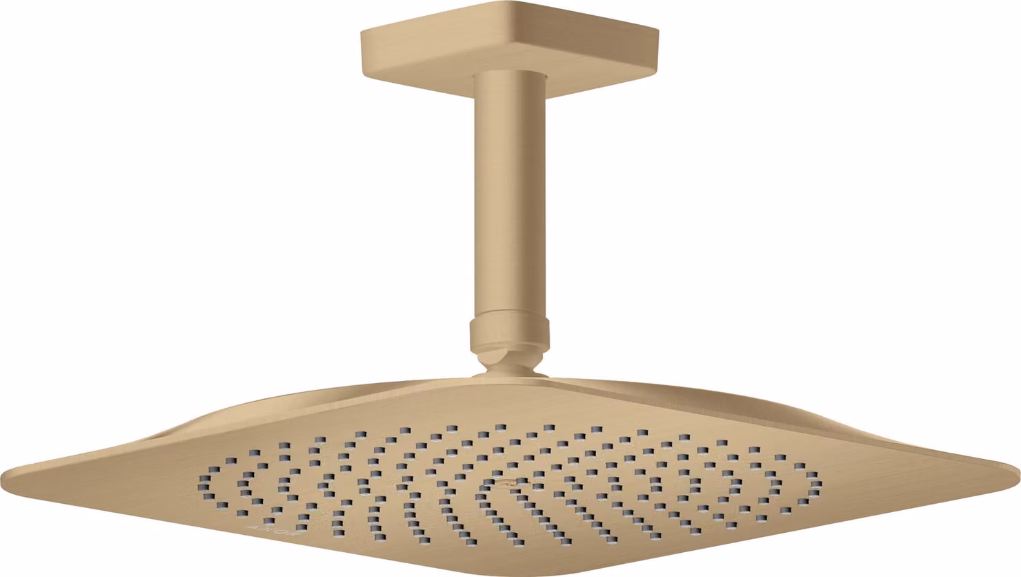 hansgrohe AXOR Citterio C Douche de tête 270/270 1jet EcoSmart avec raccordement au plafond, 28793140, 28793140