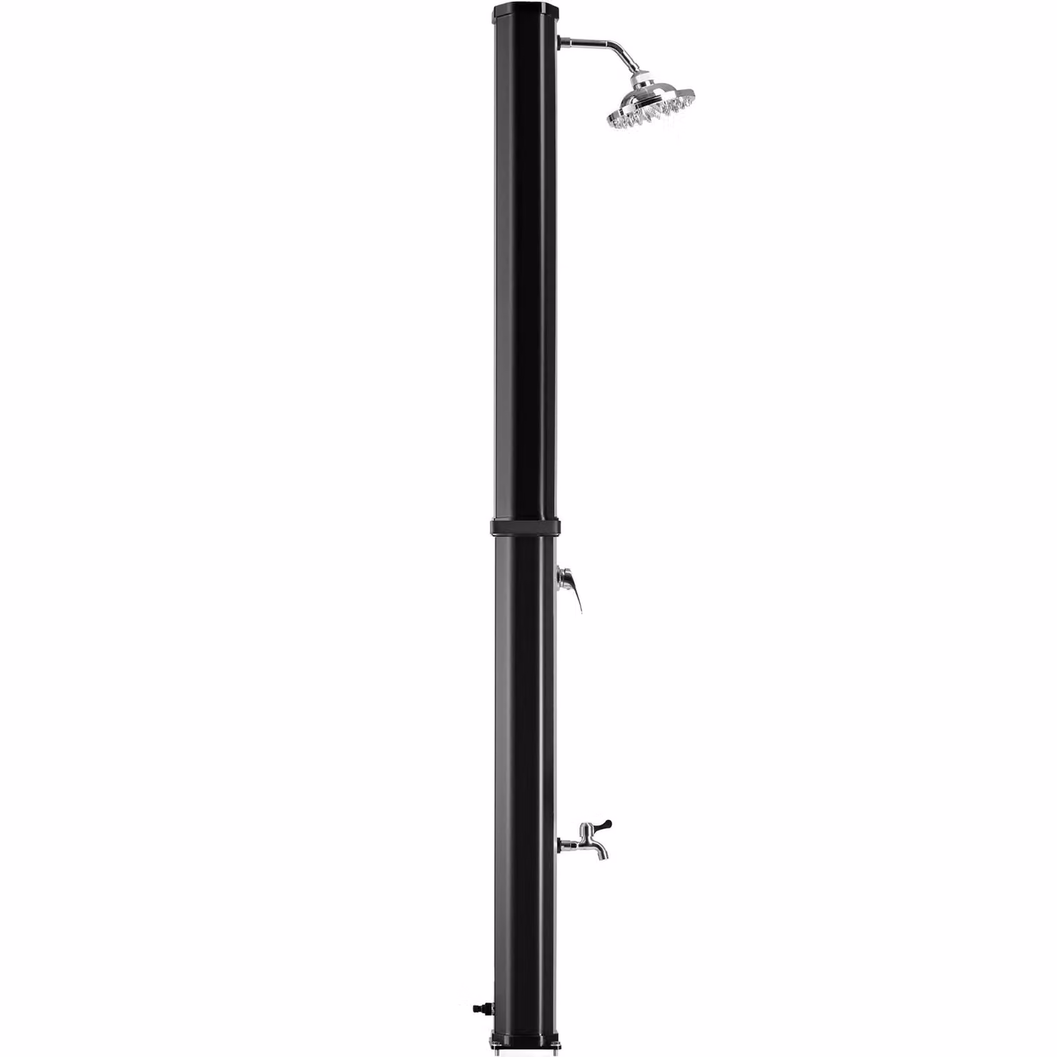 Doccia solare Ofanto tectake con capacità 35 l - nero/argento – 3