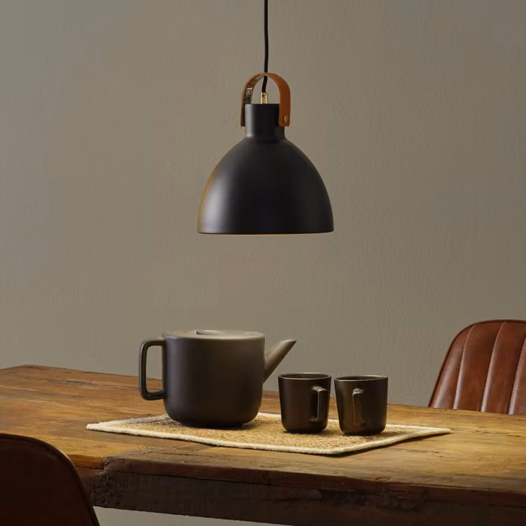 Markslöjd Lampada a sospensione Eagle, dimmerabile, Nero, Soggiorno / Sala da pranzo, Metallo, Scandinavo, Lampada a sospensione