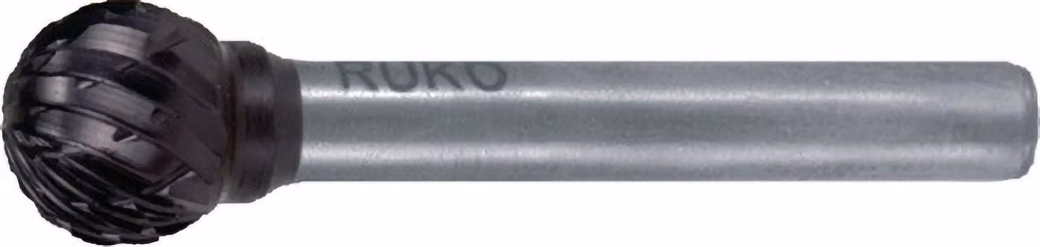 Fresa in metallo duro Ruko diametro D 6mm HM TiCN KUD - 116041TC