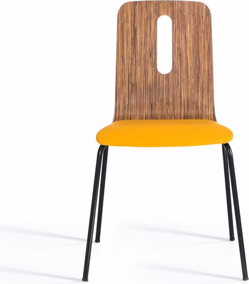 Gelb Stuhl Modern Design Möbel Einrichtung Luxus Esszimmer Stühle