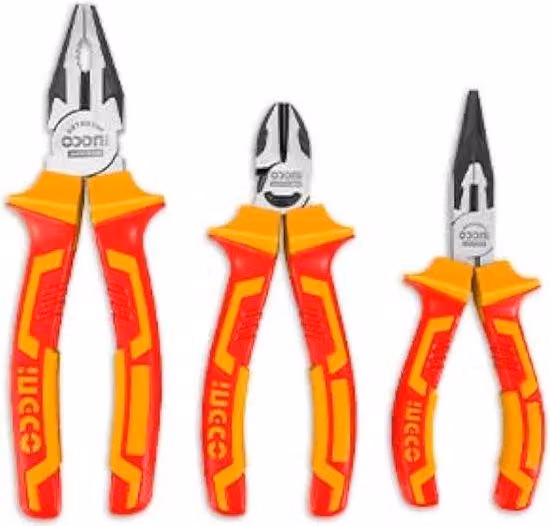 Set di isolanti elettrici, 3 pezzi, 1000 V