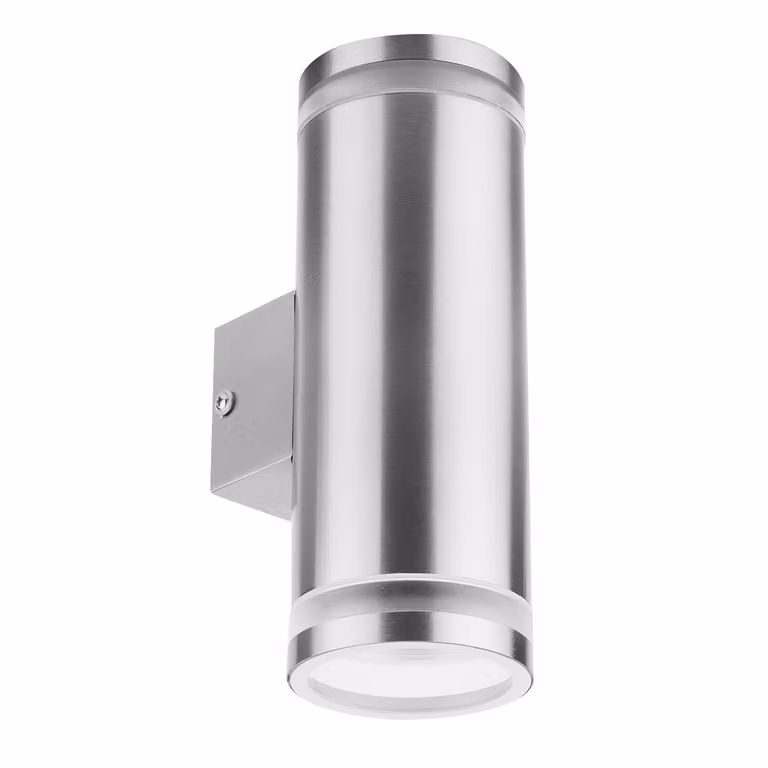 Lampada NEO TOOLS per uso esterno, acciaio inox, 220-240V 50hz, IP 44, max. 35W, lampadina GU10 (non fornita)