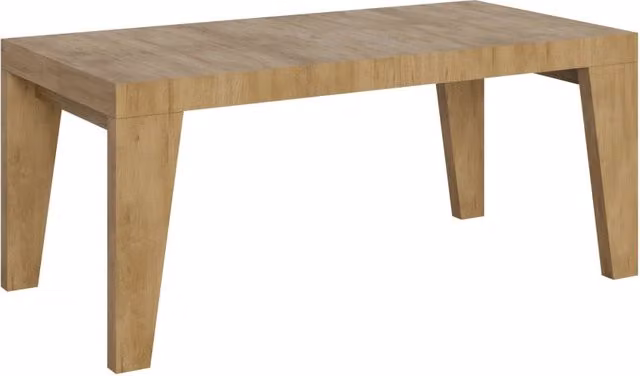 Tavolo allungabile moderno GIORDANOSHOP in finitura quercia naturale, L: 200/304 x P: 90 x H: 77 cm – 1