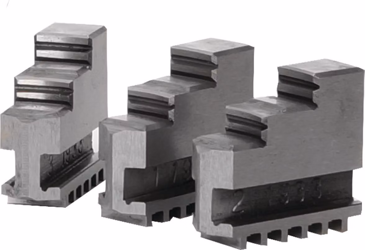 Set di ganasce di bloccaggio morbide Optimum per mandrino a tre ganasce Ø 160 mm DIN 6350, 3442907