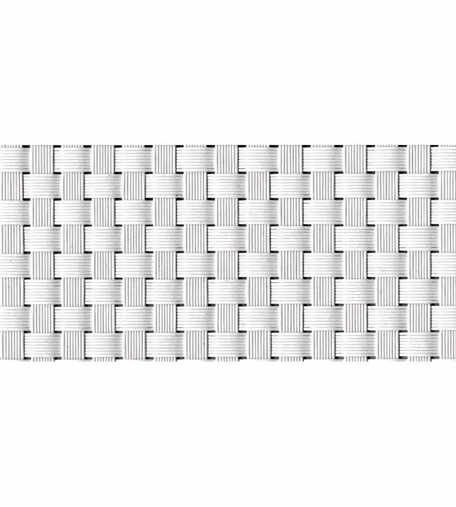 Verdemax Striscia Occultazione Privacy 19x205 cm Bianco PVC Resistente