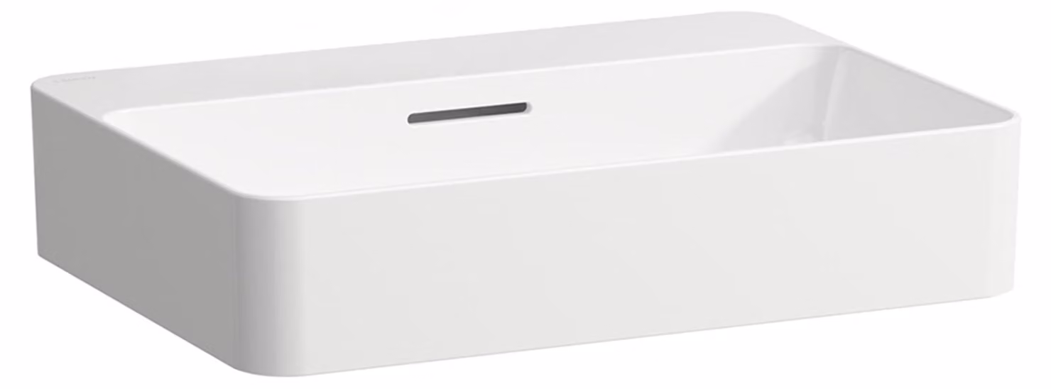 LAUFEN VAL vasque, sans trou pour robinet, avec trop-plein, 550x400mm, H8122840001091, H8122840001091