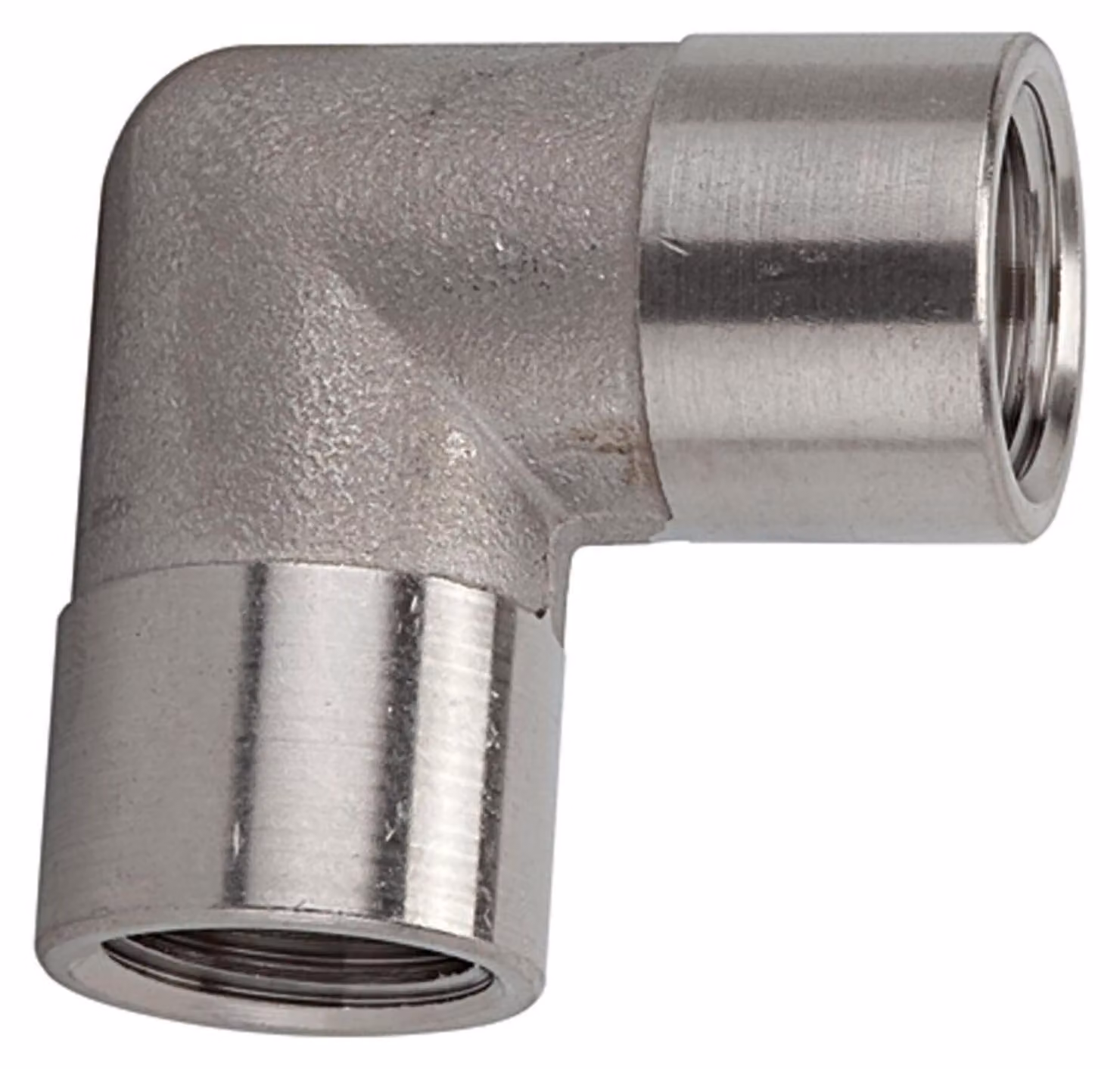 Gomito Riegler, femmina/femmina, G 1/8, acciaio inox 1.4404