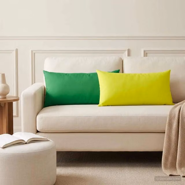 Cuscino con cuscino HEERLEN 12 pz Verde Poliestere 925848