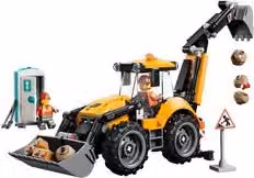 Lego City Great Vehicles Scavatrice da cantiere gialla 301 pz