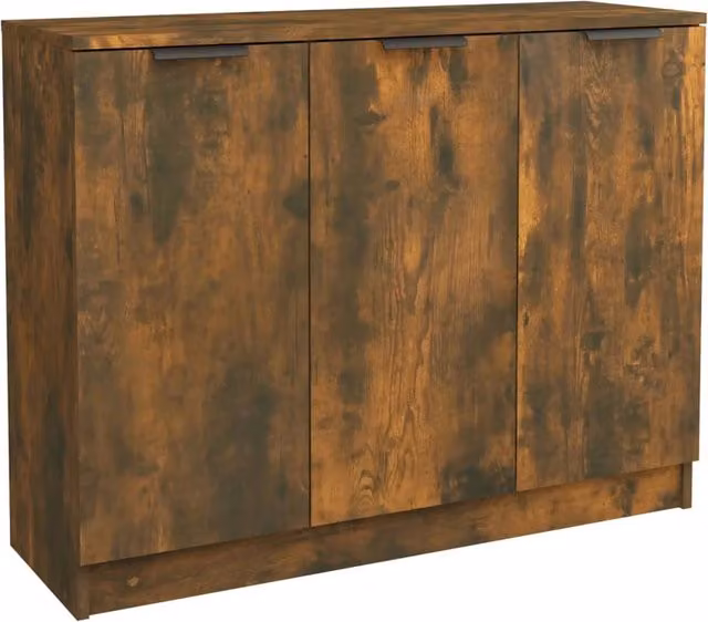 Buffet credenza cassettiera armadio mobile contenitore organizer per cucina soggiorno salotto 90,5 x 30 x 70 cm legno ingegnerizzato marrone 02_0031120