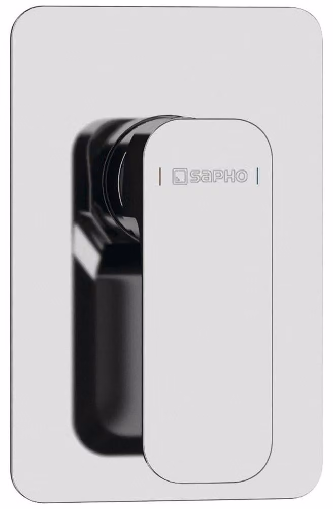 Sapho Spy - Miscelatore per doccia da incasso, 1 uscita, cromo PY41