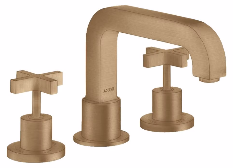 hansgrohe AXOR Citterio AXOR 3 trous pour bord de baignoire, poignées transversales, 39436140, 39436140
