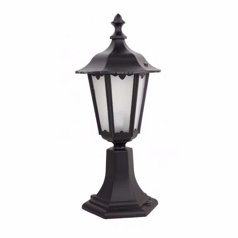 Lampada da giardino 45x21 cm 1xE27 nero IP43 SU-MA Retro K 4011/1/M