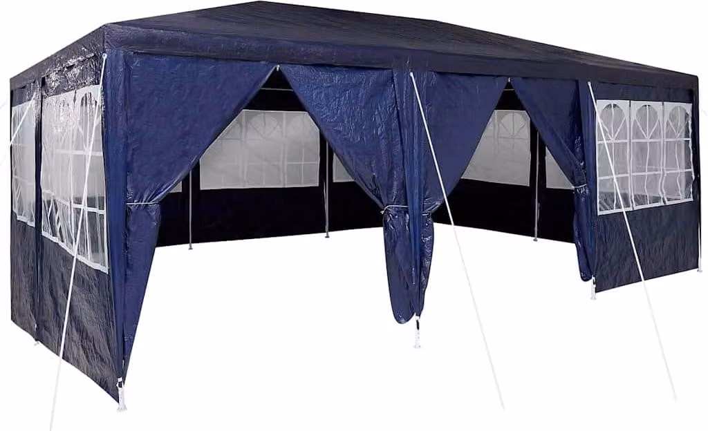 Tenda Party Blu 600 x 400 x 266 cm Polietilene