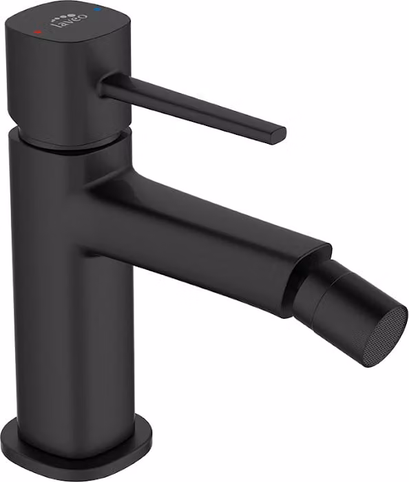 Miscelatore a colonna per bidet Con spina Klik Klak Nero Laveo Pola