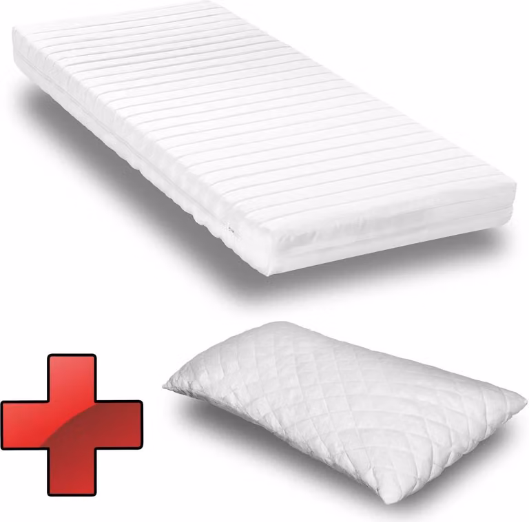 Materasso in schiuma fredda K16 90 x 200 cm, altezza 16 cm, grado di rigidità H2/H3