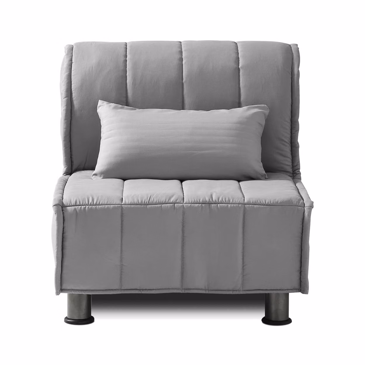 Poltrona Letto Singolo EVENING Grigio Singolo