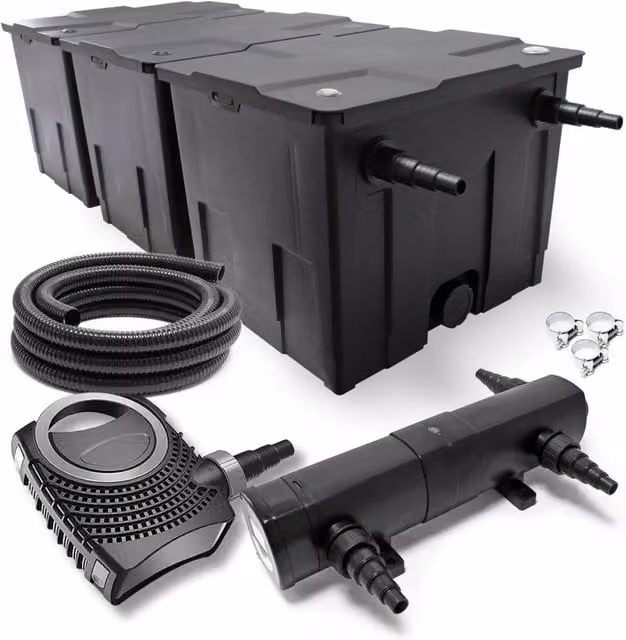 Kit di filtrazione da 36 watt con pompa da 10.000 litri all'ora e tubo da 10 m 16_0001878