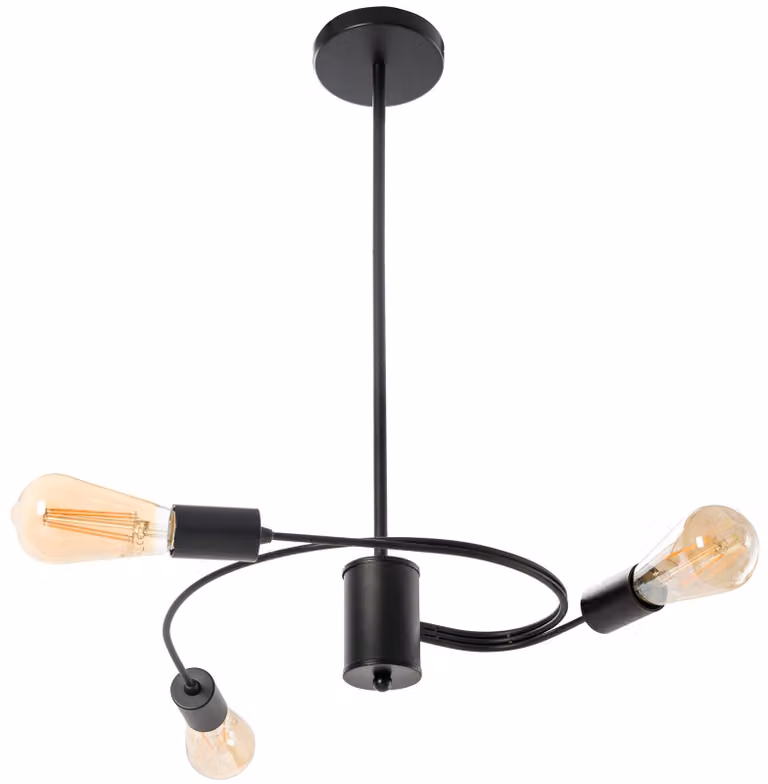 Lampada tooLight App740-3Cp Black