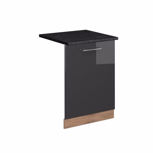 Vicco Frontale lavastoviglie Fame-Line Antracite lucido 60cm