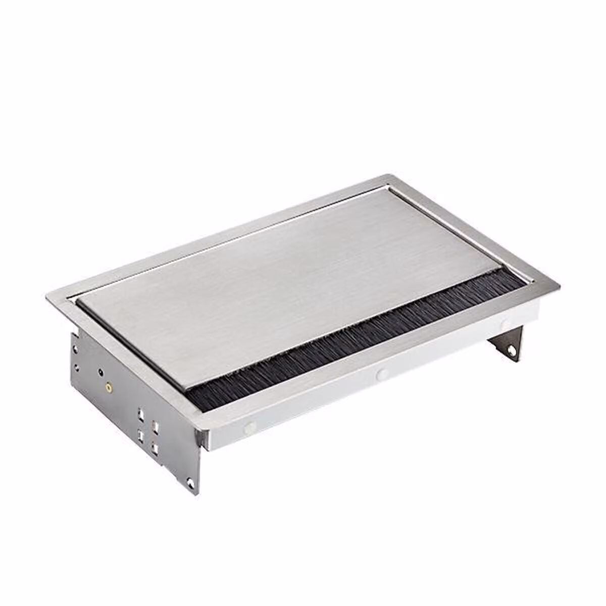 Telaio di montaggio BACHMANN CONI a 3 ingressi in acciaio inox