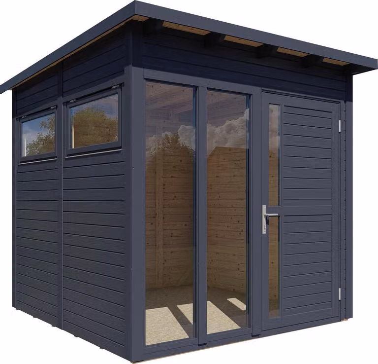 Bertilo casetta da giardino Pentus 2 Office - 19 mm antracite