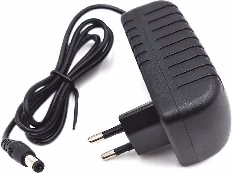 Vidoelettronica® Alimentatore USB 12V spina UE da AC220V a DC12V presa domestica adattatore 24W 2A
