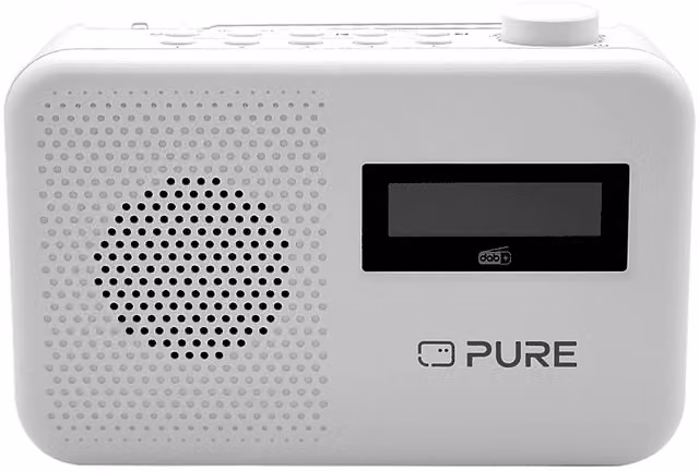 Radio Pure Elan One2 DAB+ FM con Bluetooth e USB-C, Bianco