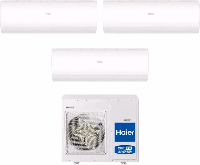 Climatizzatore Condizionatore Split Inverter Haier Trial Serie Pearl con Wi-Fi Integrato Classe Energetica A++, Colore Bianco