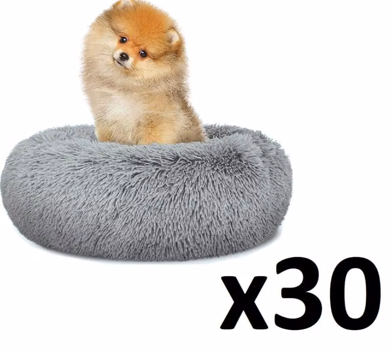 Cuccia Per Animali - Leobert - Grigio Chiaro - 40 Cm - Set Da 30