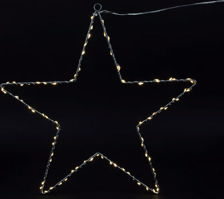 Apparecchio da 40 cm con 89 LED - Batteria e timer - Interno/esterno