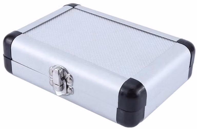 Set professionale da 5 pezzi di punte da trapano a gradini in HSS, con 50 dimensioni e custodia in alluminio, per una foratura e un taglio di fori precisi