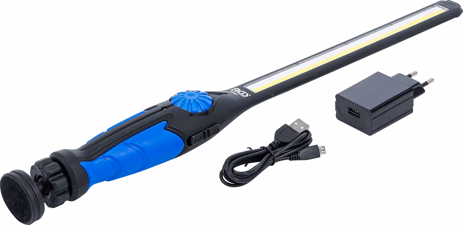 BGS COB-LED / Lampada da lavoro UV ultrapiatta - 9767