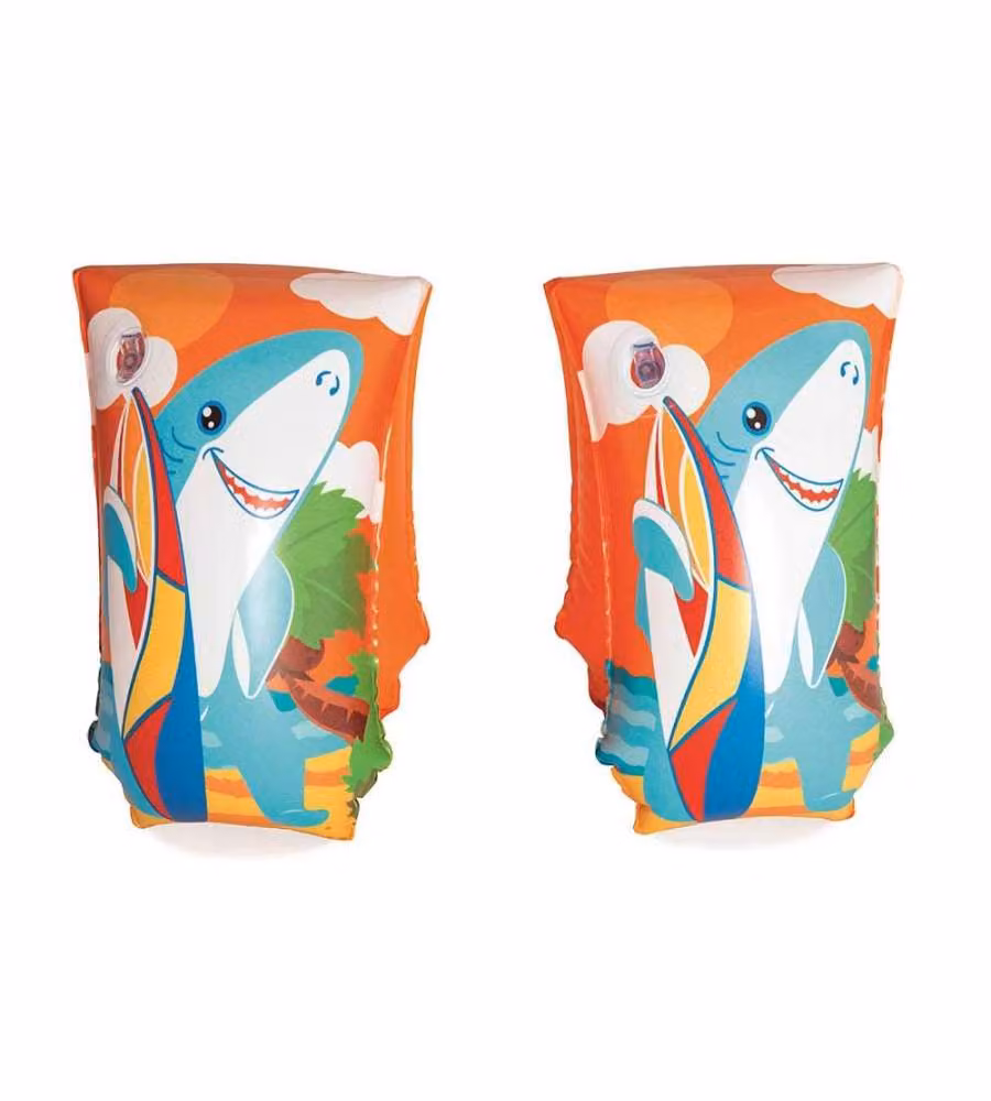 Bestway Braccioli Aquatic Life multicolore 30x15 cm per bambini
