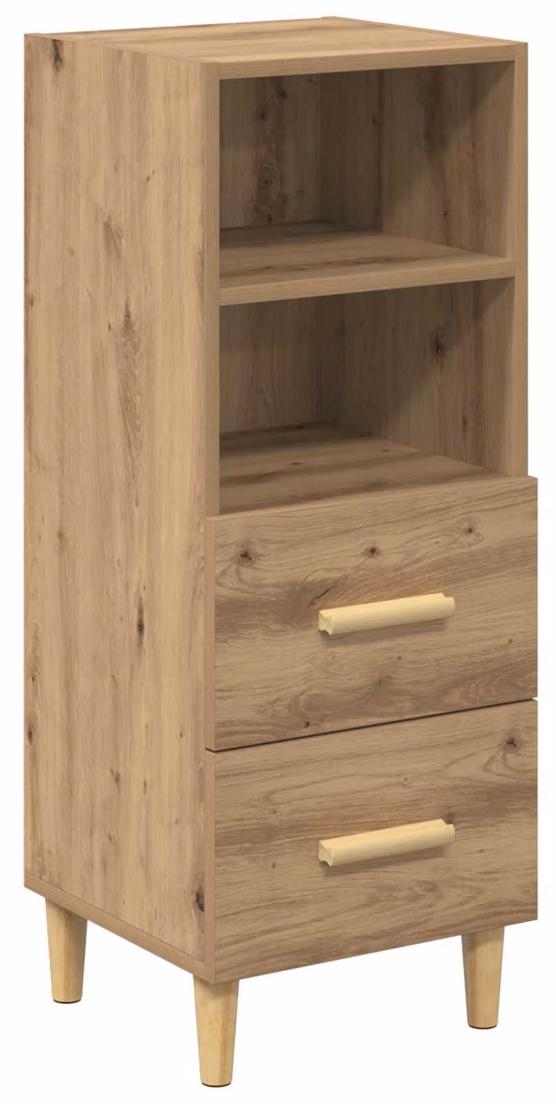Credenza rovere artigianale 34 x 34,5 x 90 cm Legno multistrato